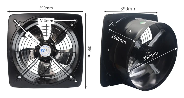 Industrial Ventilation Exhaust Fan, Portable, Ceiling, Roof - detail 18