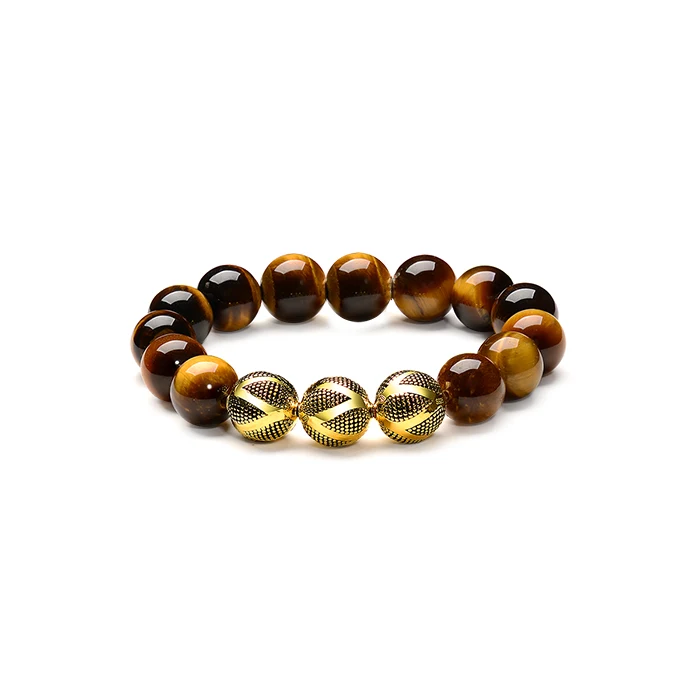 Silverworks 925 Sterling Silver Round Bali Bead Bracelet