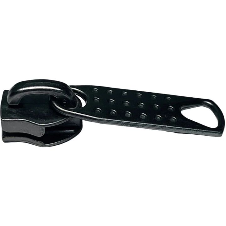 Silver 58 Metal Zipper Pulls Bulk Zipper Slider Coil Nylon Zipper