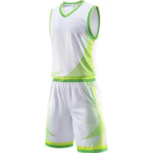 Unisex Comfortable Breathable Full Body Sleeveless Basketball Vest Sets New American Basketball Uniform Training Suit