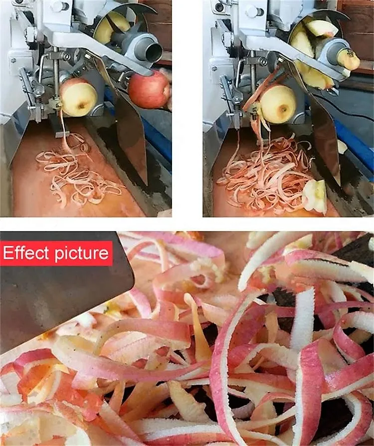 Electric apple Corer Slicer Pitting Peeler Machine