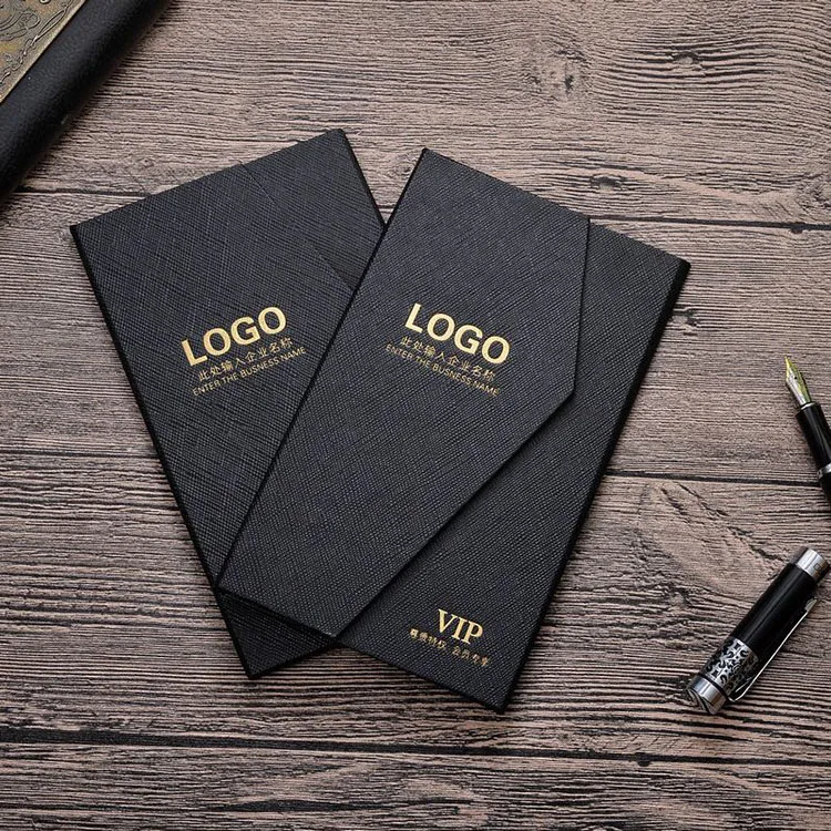 Luxury Voucher Sized Vip Card Box Custom Metal Vip Credit