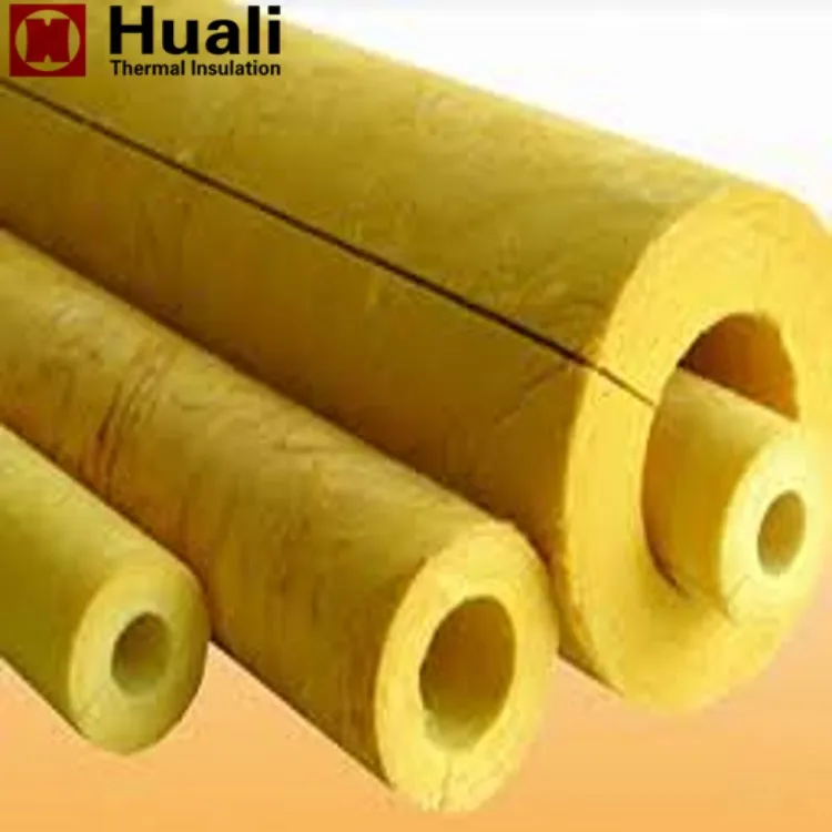 Sound Insulation Glass Wool Thermal Insulation Glasswool Pipe Insulation Glass Wool Pipe Foil Cover