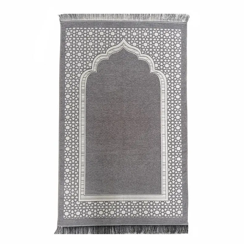 New Design Prayer Rug Sajadah for Men Women with Islam Prayer
