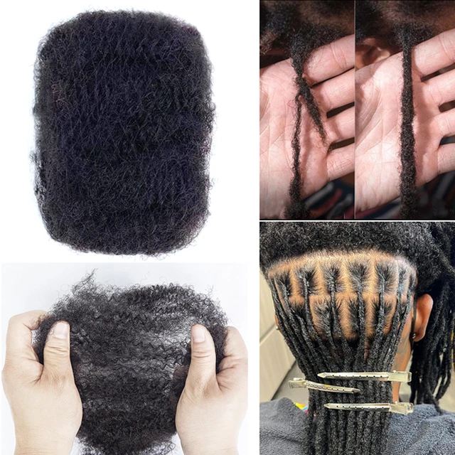 KAMA Original Brazilian Human Hair Afro Kinky Curly Human Hair Extensions in Bulk for Dreadlocks Extensions Sister Locs