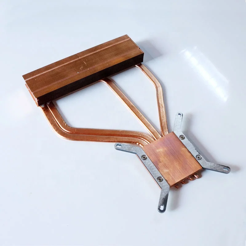 Custom Manufacturer Water Cooling Aluminum Alloy Copper Welding Heat Sink Heat Pipe with Cutting Service