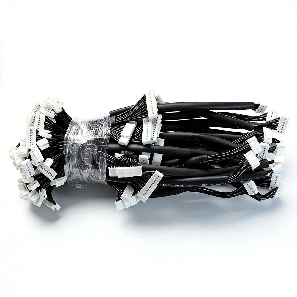 Custom New Energy Wire Harness Tinned Copper Multi Connector PVC Insulated Cable Assembly
