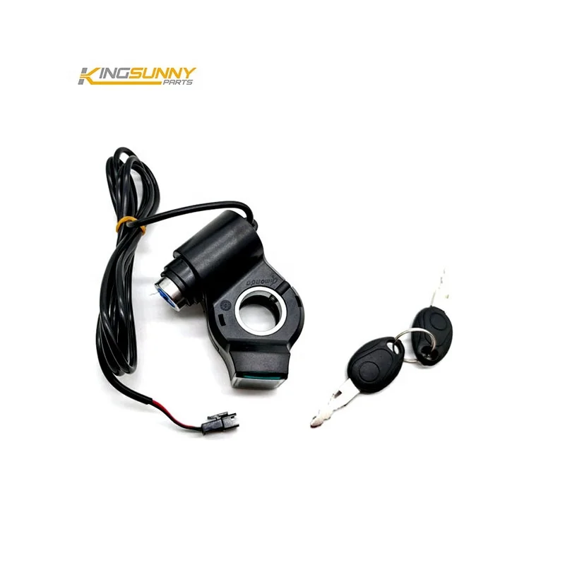 MotuTech Interrupteur d'Activation avec Clés pour Kugoo M4 Trottinette électrique Affichage Digital Pièces de Rechange Accessoires de Modification
