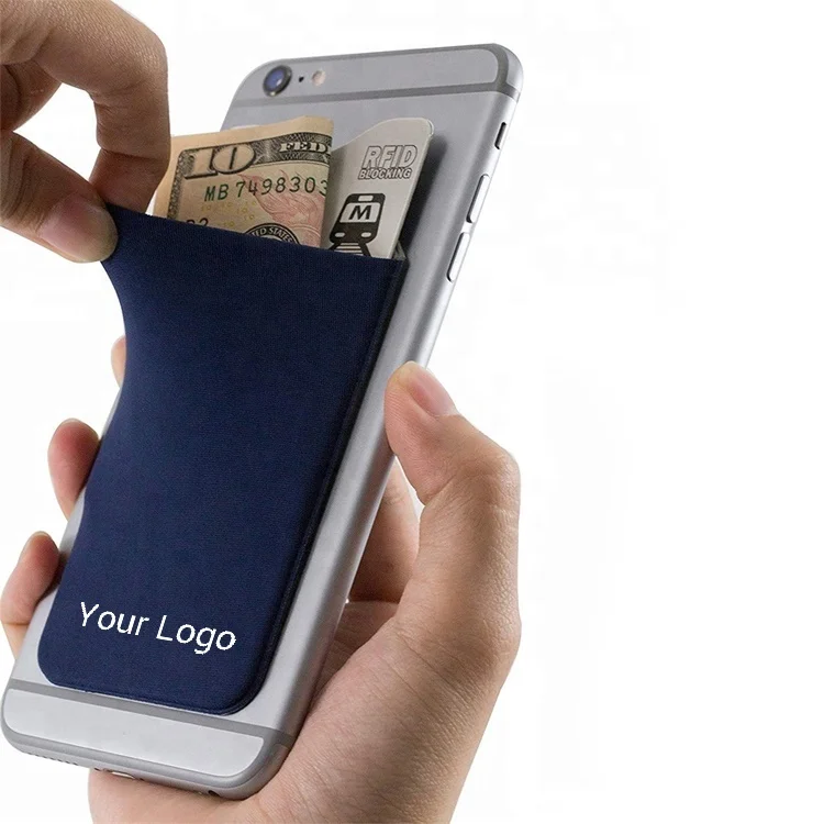 cell phone card sleeve RFID Cellphone Card Wallet