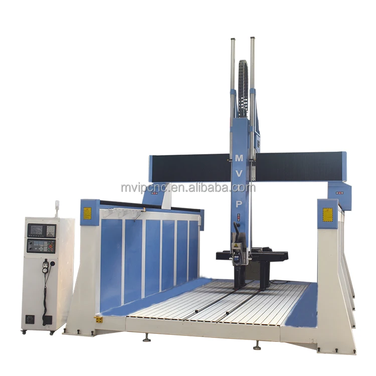 Cnc 5 Axis Fanuc Control System Software With Movable Rotary Table