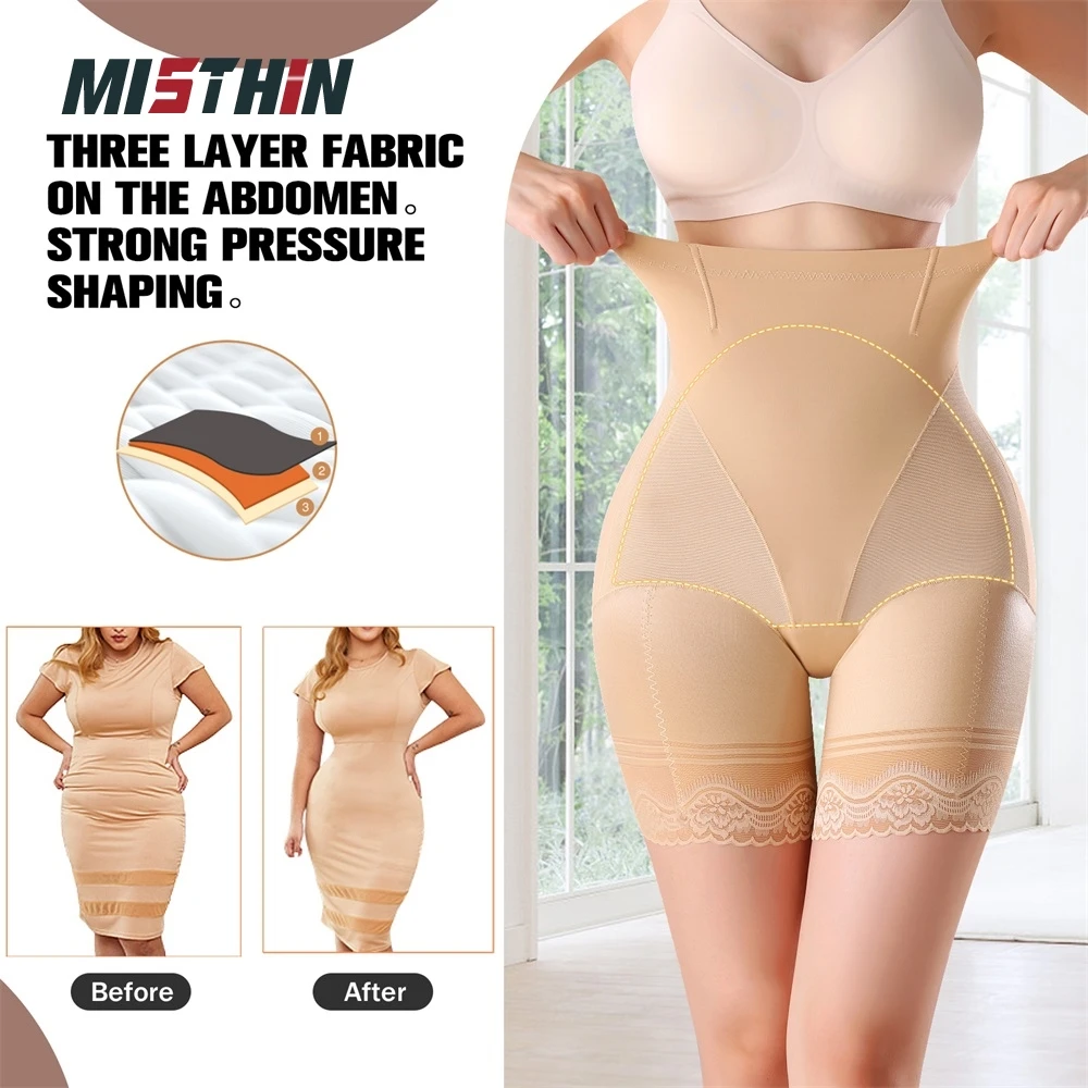 Wholesale Lace Full Body Shaping Seamless Underwear Women Tummy Control Bodysuit Shaper Pant Waist Trainer Shapewear for Women factory