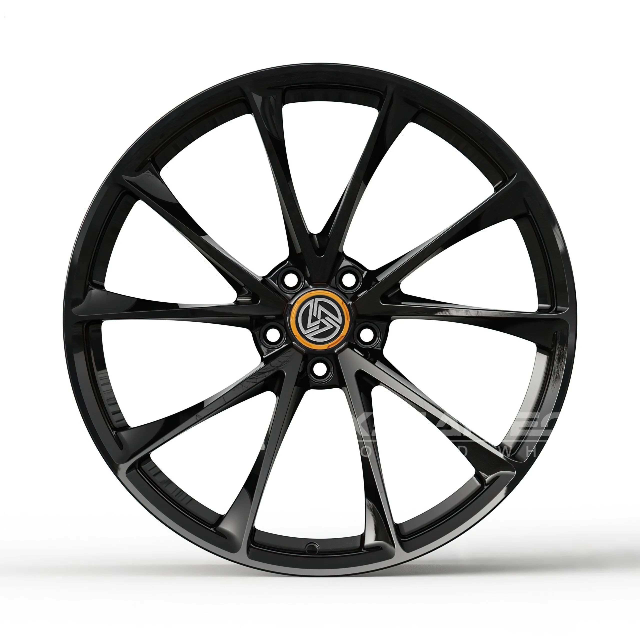 XL Forged Matte Black Custom Wheel 17 18 19 20 21 22 Inch Deep Dish Car Rims 5x120 5x114.3 5x112 Monoblock Forged Alloy Wheels - Image 3