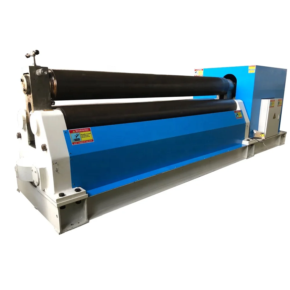 3 roller manual sheet roll plate mechanical symmetric rolling machine