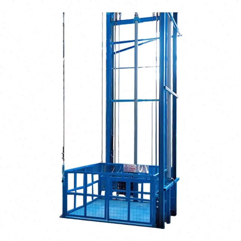 Mechanical Lifting Devices Guide Rail Elevator Lead Rail Lifts Platform for Cargo
