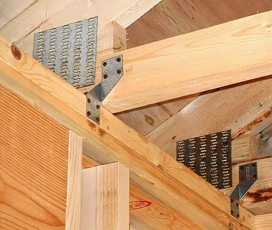 Pronged Truss Plate Truss Connector Plate High For Wood Stud Roof Wood