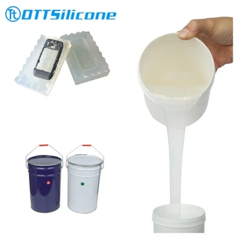 Translucent silicone rubber for vacuum casting liquid rtv-2 silicone rubber