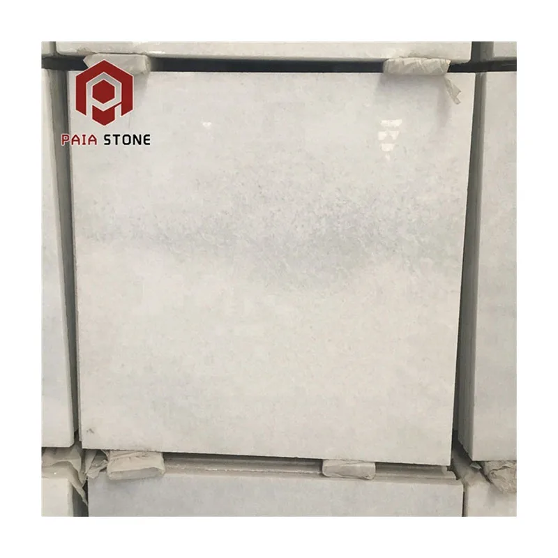 Top Sale Guaranteed Quality China Crystal White Marble Tiles,White Marble Polished Flooring Design 24 X 24 Inch