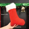 Red Plush christmas stocking