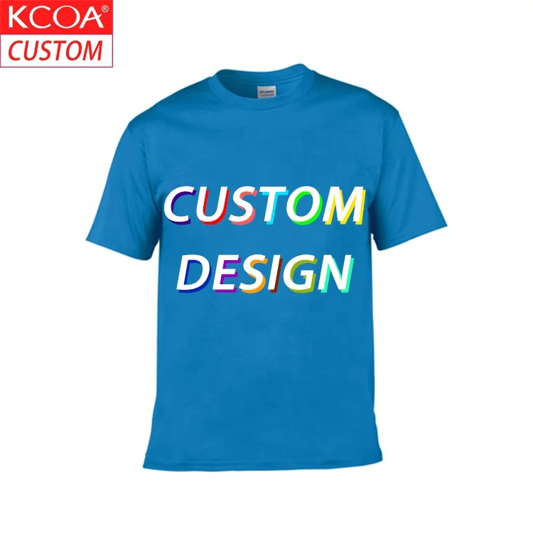 150gsm US Oversized T Shirt Printing Custom 100% Cotton T Shirt for Men