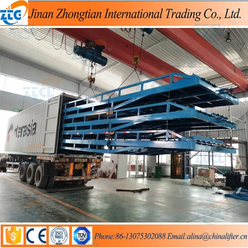 2024 New Model Forklift Used Unloading Ramp 8t 10t 12t Capacity ...