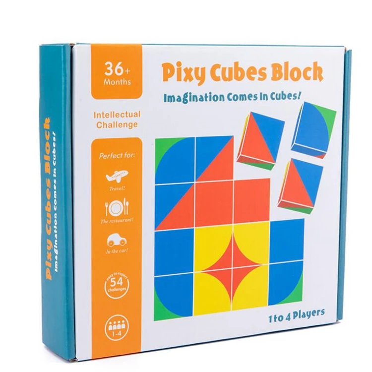 Early Educational Kids Memory Game Imagination Training Game Wooden Cubes Block Buy Wooden