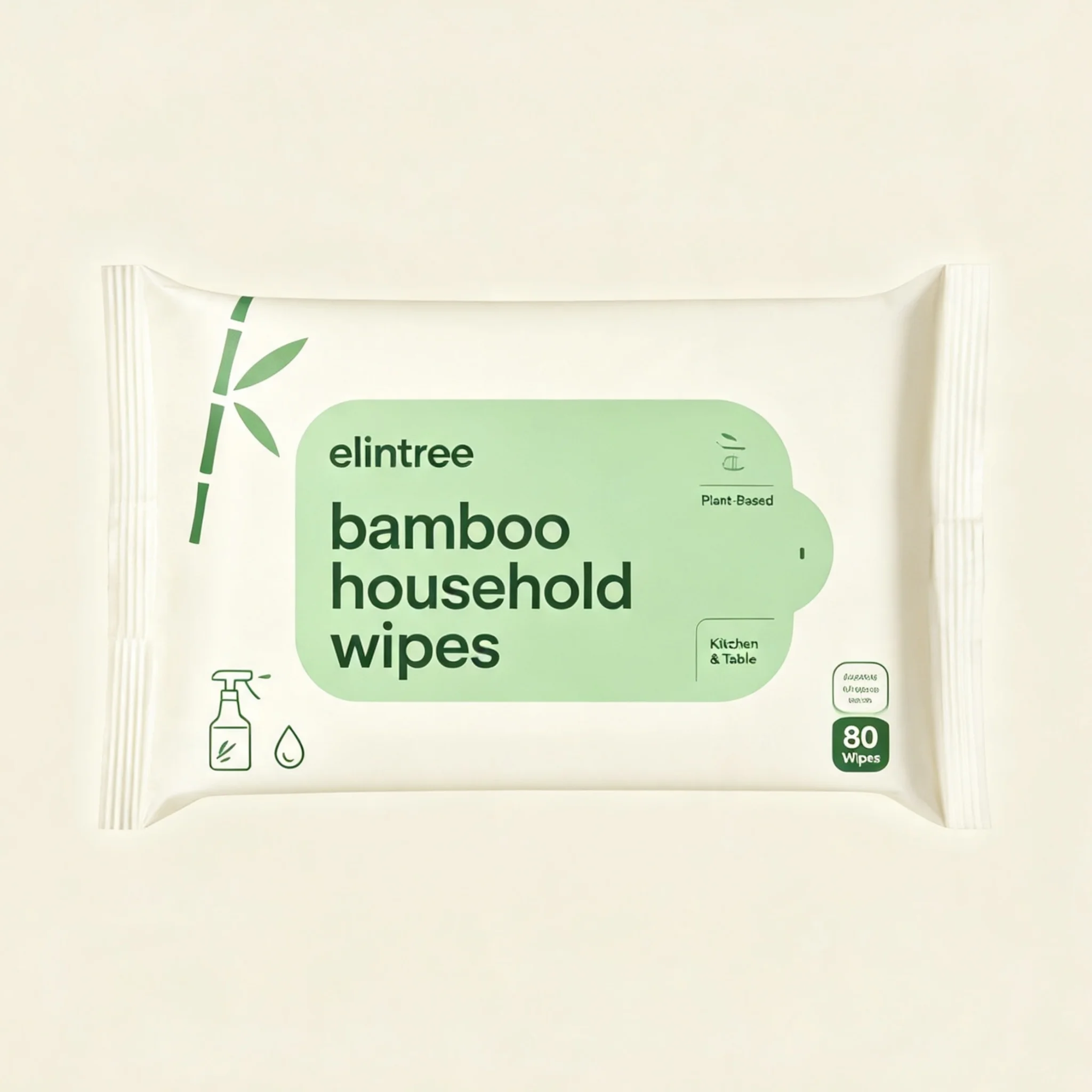 elintree bamboo household wipes