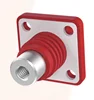 Nut type-socket-red
