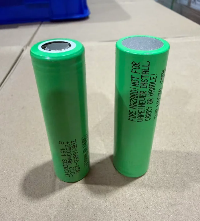 High Discharge 10C 18650 2500mah Lithium Battery for Tools
