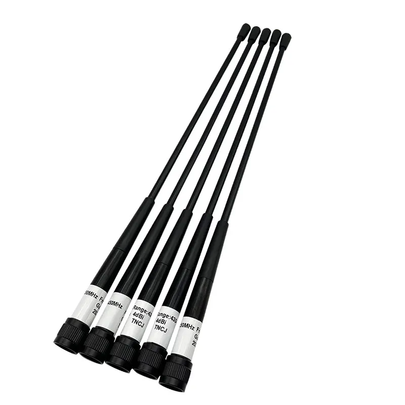 Black 430-450MHZ TNC 4dbi 29cm Whip Antenna for GPS/GNSS