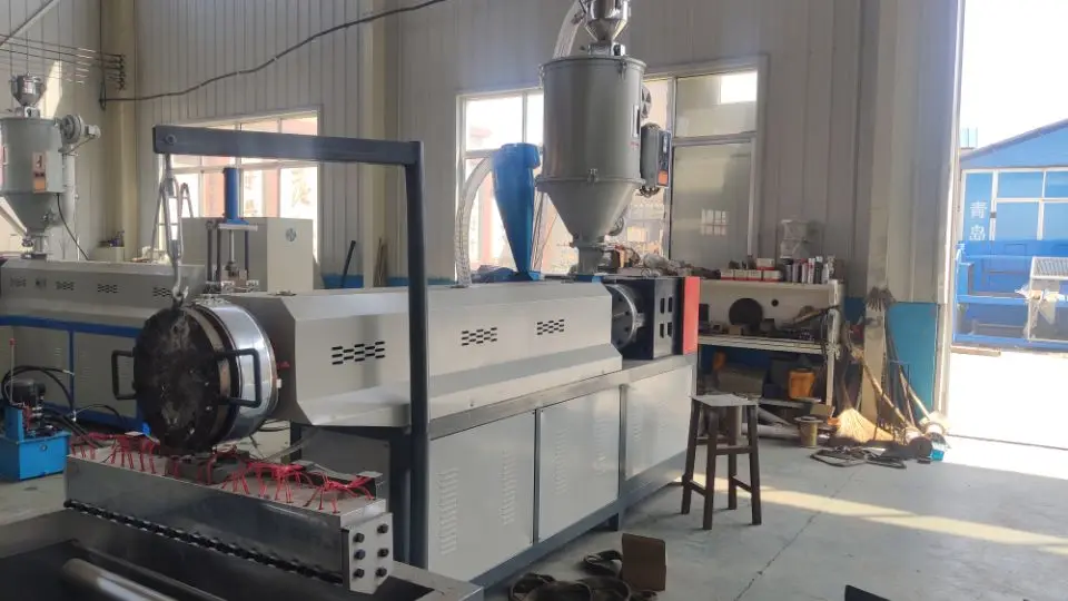 Pp Raffia Extruder Machine for Pp Woven Bag Mesh Bag Circular Loom Yarn Making Machine