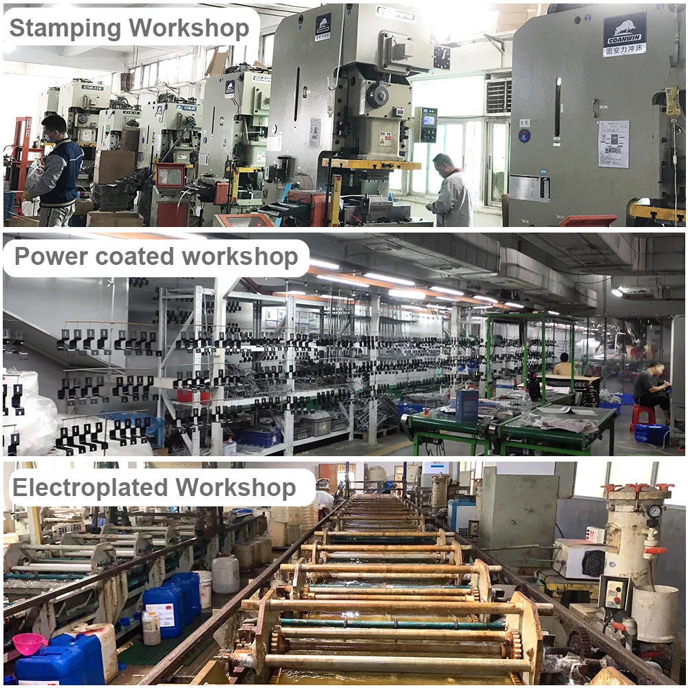 Professional Punch Stamping Factory Custom Made U Shape 304 Spring Steel T8 Clip or Clamp for Led and Lamp