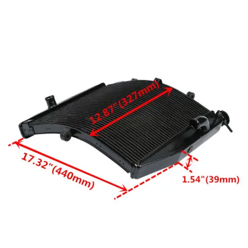 XINMATUO XF-M312 Alumínio Da Motocicleta Radiador Cooler Fit For