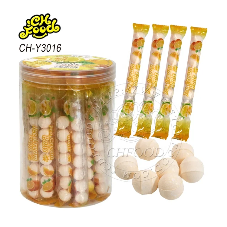 Ice Creamy Ball Candy Sweet Milk Candy for Wholesale