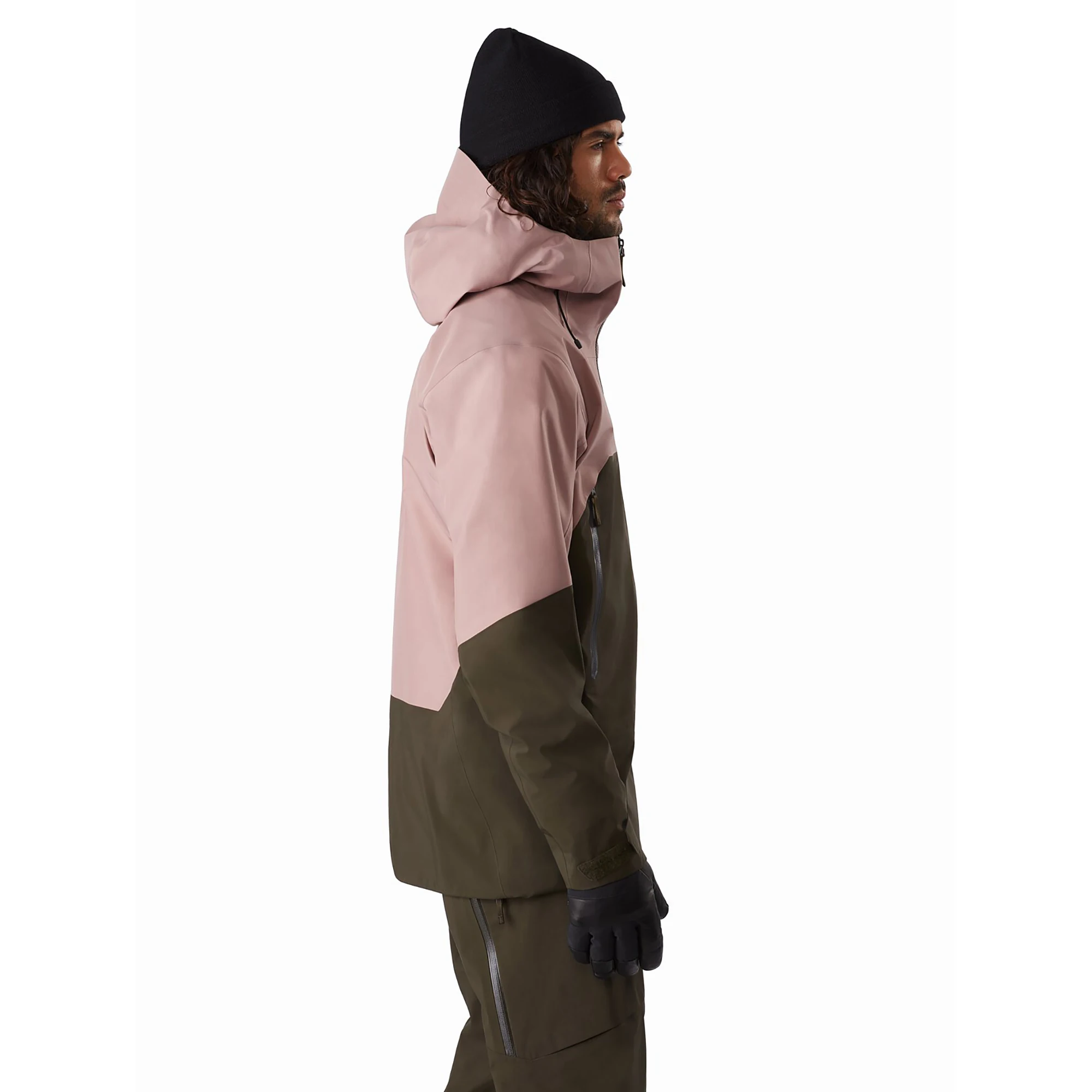Men's Waterproof Seam Sealed Rain Shells for Travel Hiking
