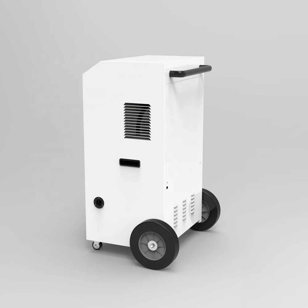 Large Capacity 158L Garage Factory Commercial Industrial Indoor Pool Dehumidifier with Big Wheels