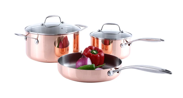 Axa- Kitchen Ware Cooking Pot Nonstick Sauce Pan Cookware Set Pots and Pans Non-Stick Cookware Set Kitchen