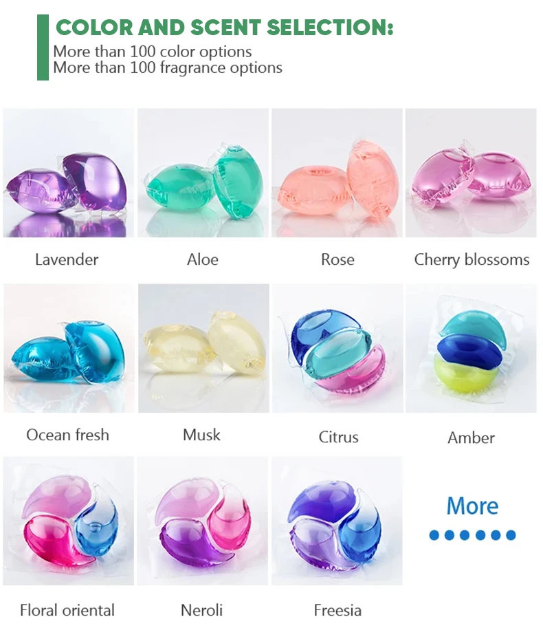 Ikeda Washing Machine Pods Watersoluble Pods Water Solvable Plastic