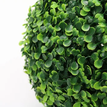 Home Decor Indoor Decoration Artificial Grass Boxwood Wholesale Topiary Ball  Hanging Ball