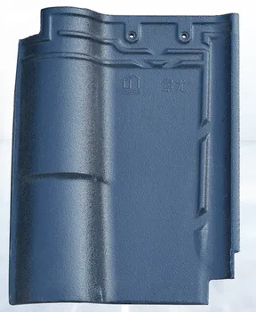 Handmade Traditional Chinese-Style Roman Roof Tiles Waterproof Villa Clay Plain Jinglong 300x400mm Size