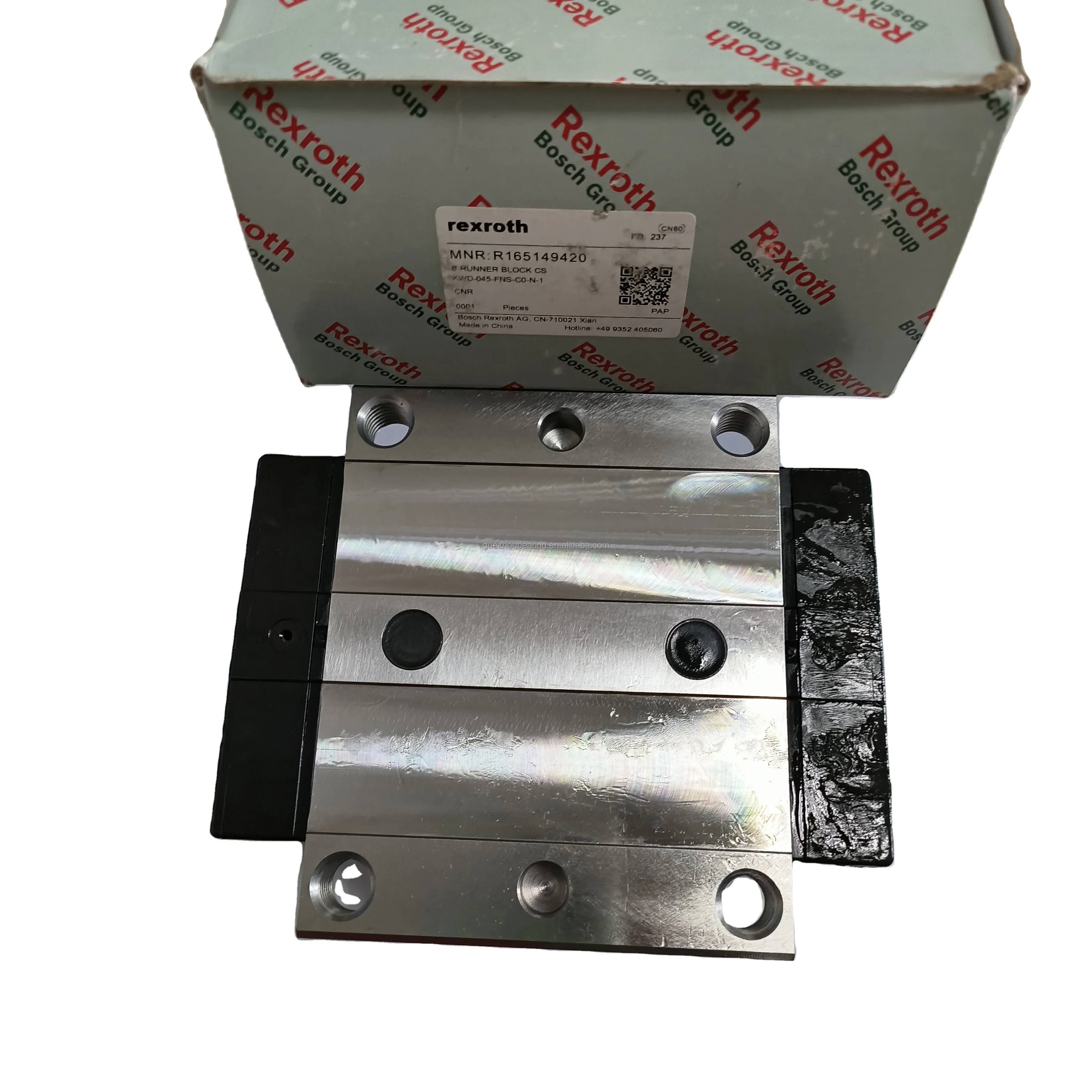 Rexroth R162229420ランナーブロックボールベアリング /PL3 RexrothリニアガイドブロックR162229420 1622-294-20リニアベアリングオリジナル