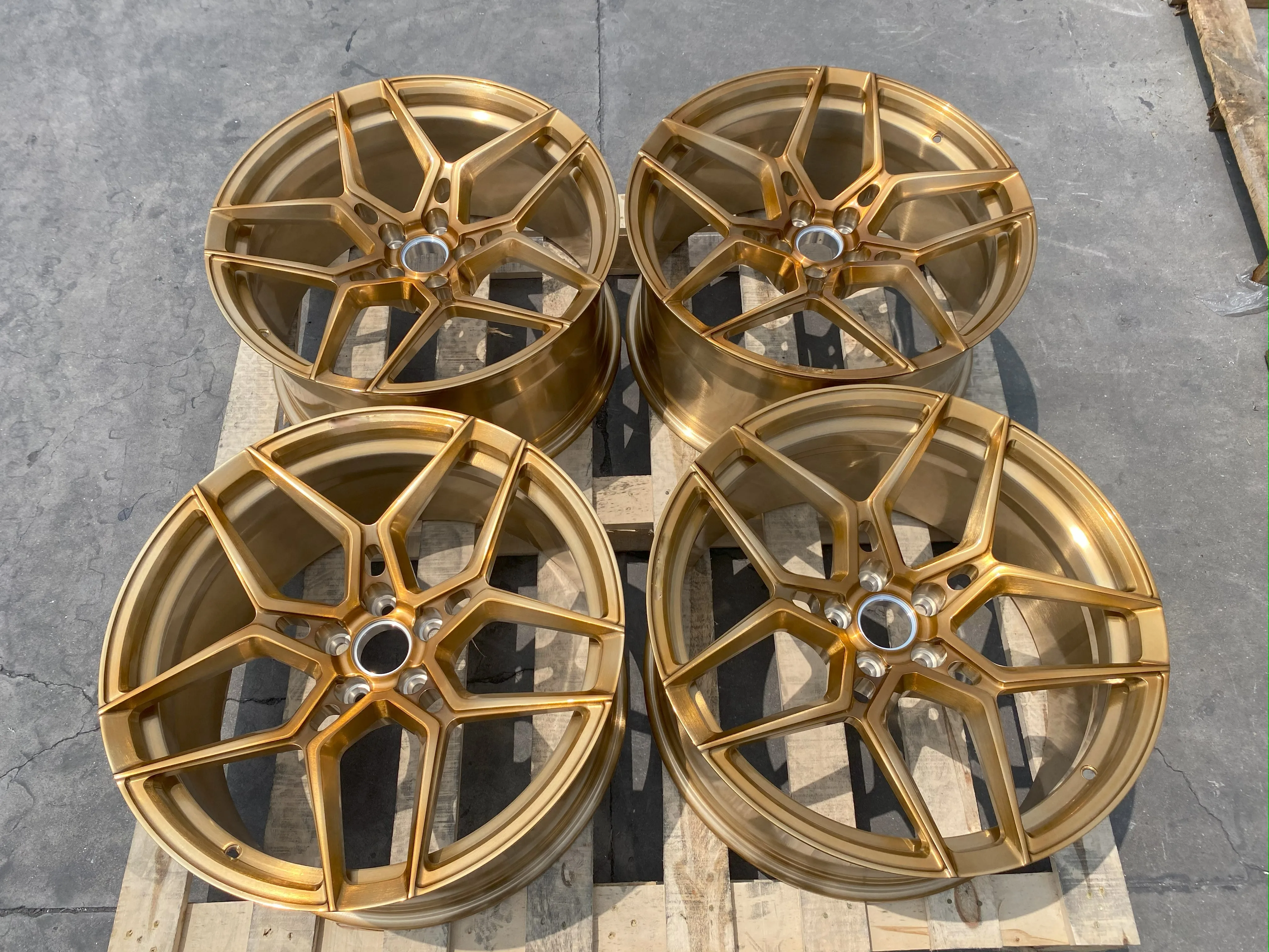 GVICHN brushed Multi spoke forged 18 19 20 21 22 23 24 inch high quality custom wheels 5x112 5x114.3 5x120  aluminum alloy rims