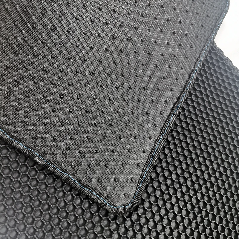 Artes PVC Anti-slip Luxury Diamond Universal Custom Car Floor Mats Materials details