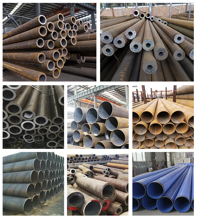 High Quality Q195 Q235 Q345 Hot Dipped Galvanized Steel Pipe Carbon Seamless Steel Pipes