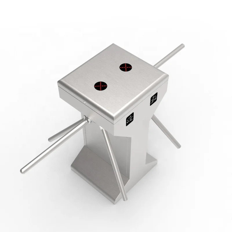 Double Movement Access Control System Turnstile Tripod Barrier Gate Coin Operated Turnstiles for Public Toilets