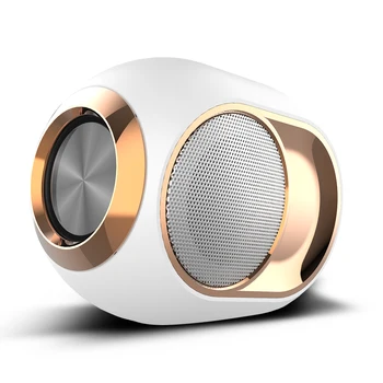 Colorful Small Round Mini Portable Wireless Speaker A8 Metal Video Songs Download Speaker angle 3