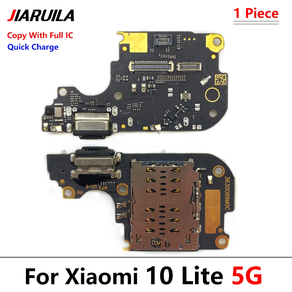 Charging Port Connector Board Flex Cable for Xiaomi Mi 10 Lite