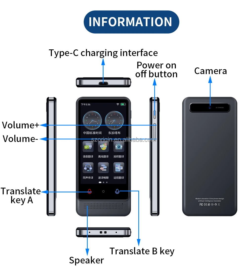 AI-Powered M12 Real-Time Voice & Photo Translator - Image 9