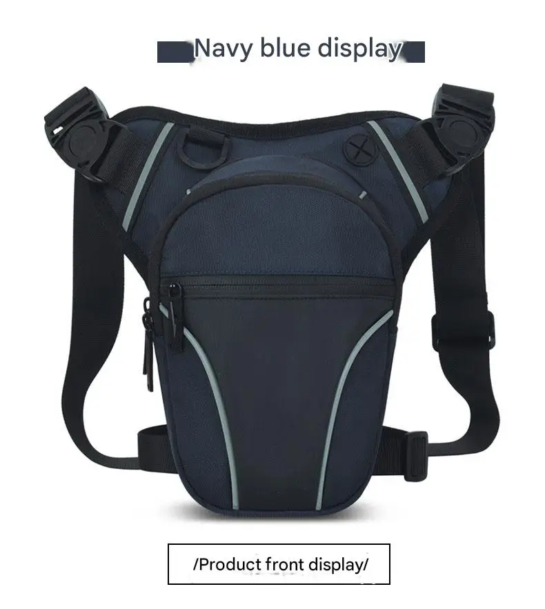 Multi-Function Outdoor Sports Chest Bag for Water-Repellent Motorcycle Luggage Saddlebags Leg Bag Mobile Phone Storage for