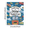 Libro di disegni di veicoli