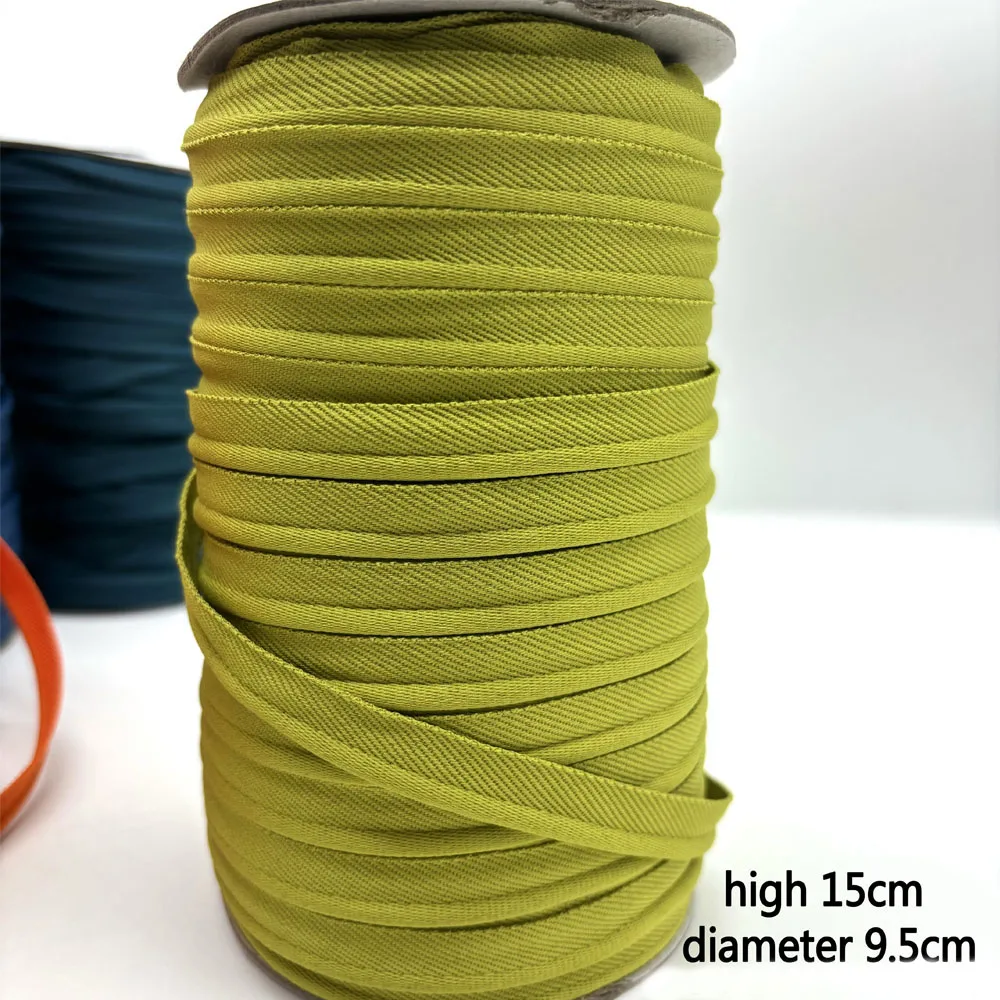 Polyester Piping Cord for Garment Edge Decoration Woven Piping Tape Webbing for Sewing Pillows